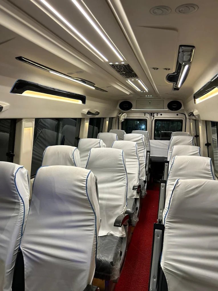 Spacious seating